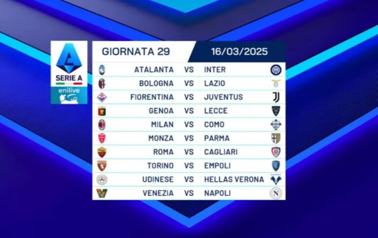 calendario Serie A