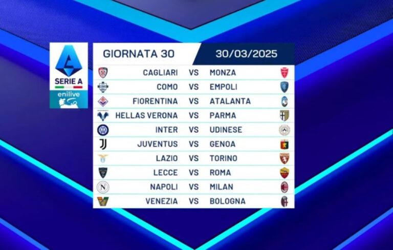 calendario Serie A