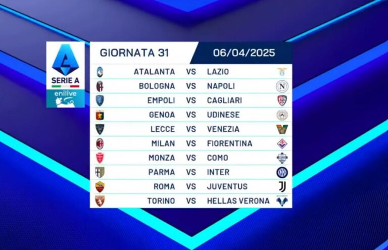 calendario Serie A