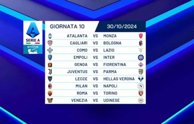 calendario Serie A