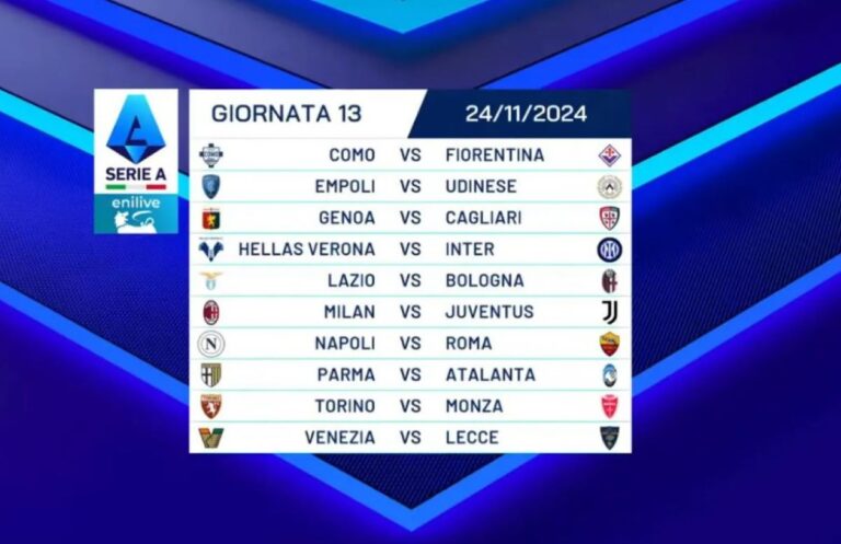 calendario Serie A