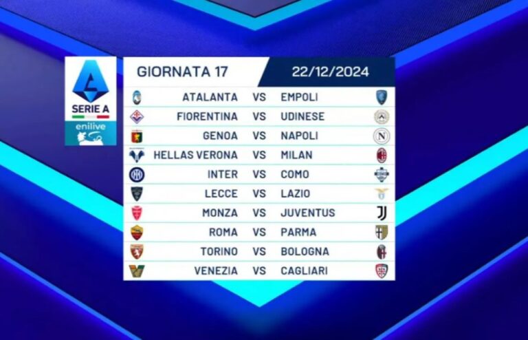 calendario Serie A