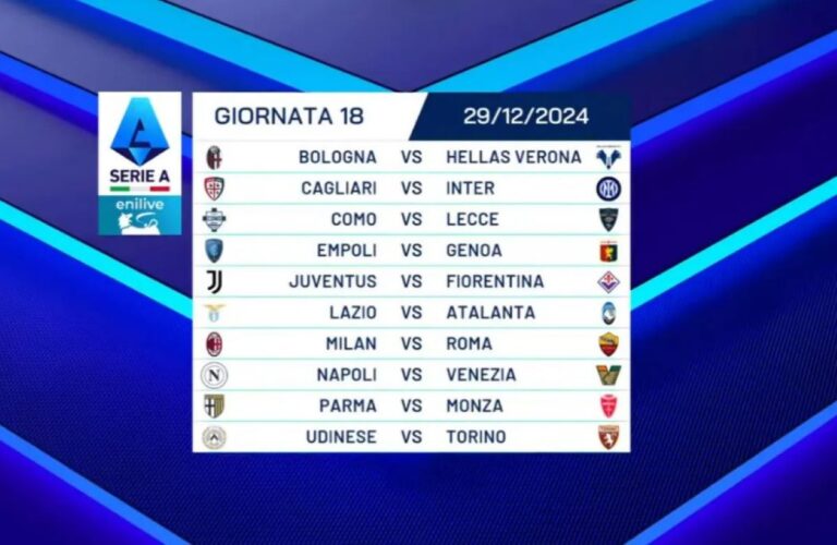 calendario Serie A