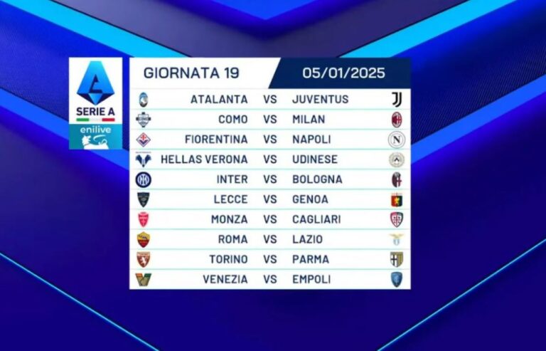 calendario Serie A