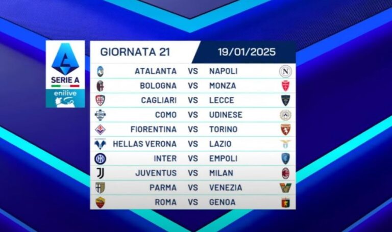 calendario Serie A