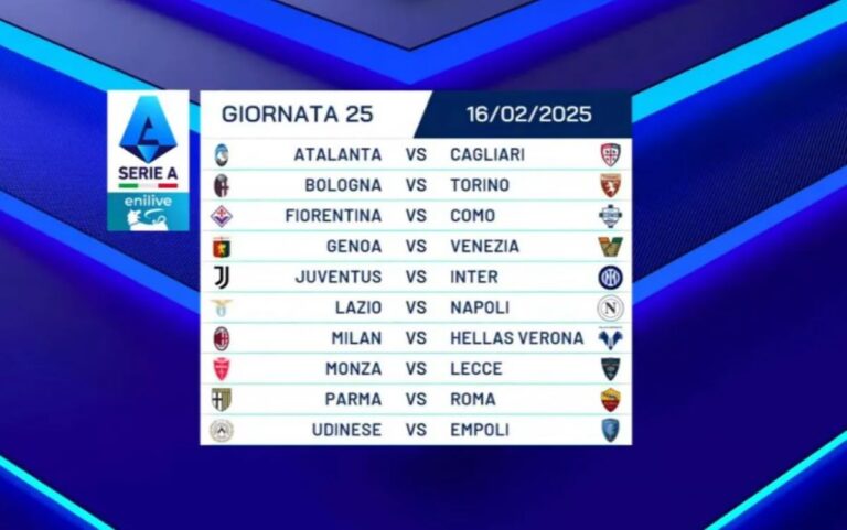 calendario Serie A
