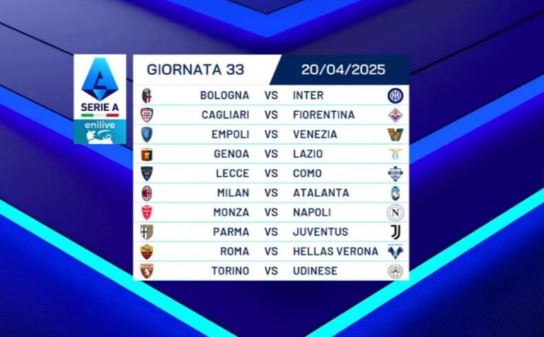 calendario Serie A