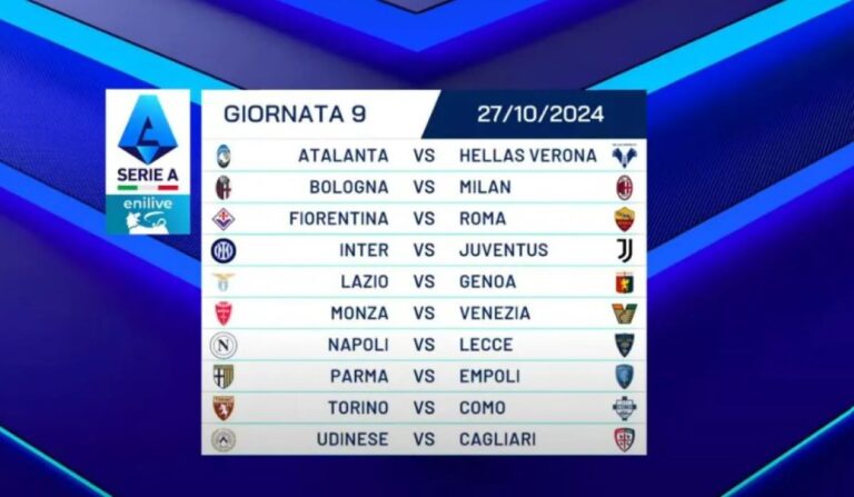calendario Serie A