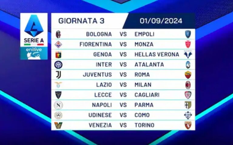 calendario serie a