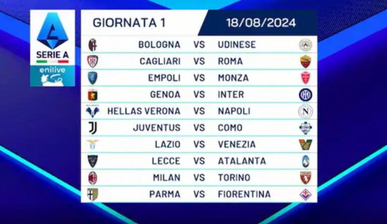 calendario serie a