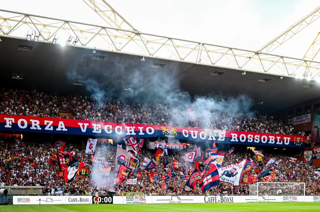 Tifosi Genoa stadio Luigi Ferraris