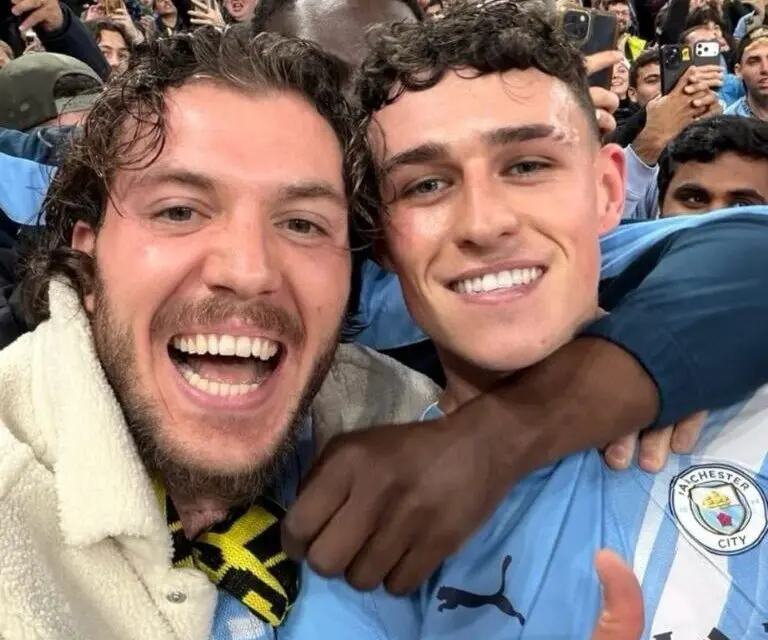 Il selfie che ha cercato proprio me: il gesto virale di Foden