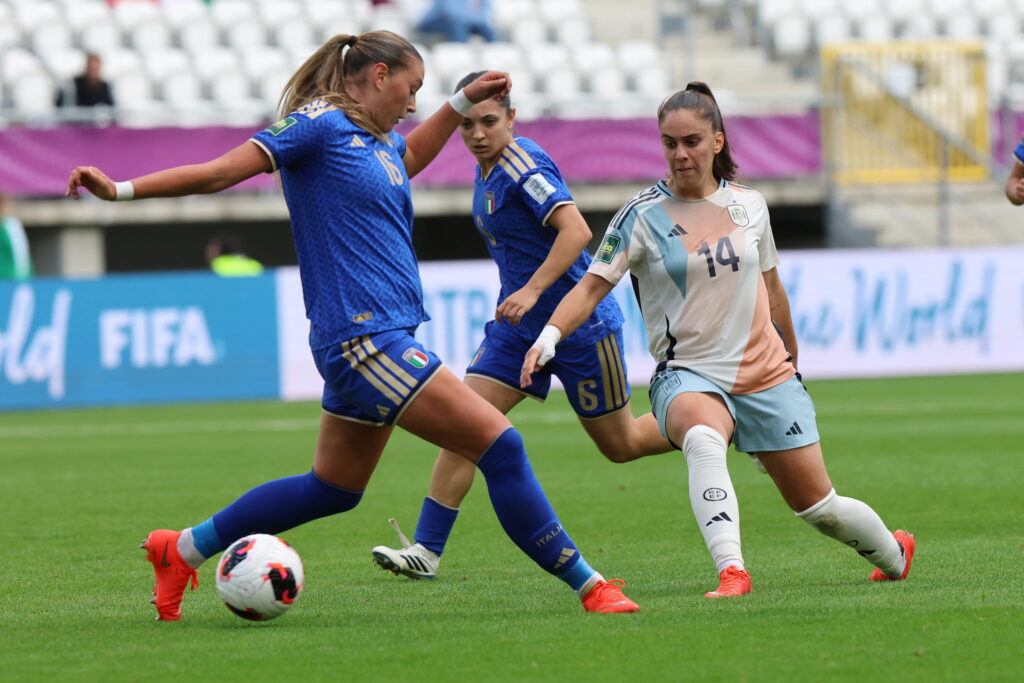 nazionale femminile italiana U-20 vs Spagna